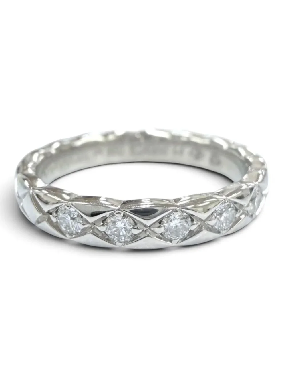 Chanel Diamond Coco Crush Ring Month Platinum JP